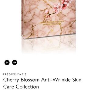 Cherry Blossom Anti-Wrinkle Skin Care Set - Silver